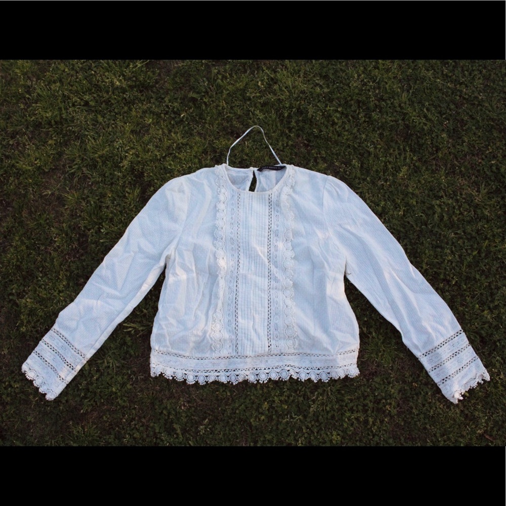 Zara Woman Boho Top